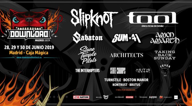 Slipknot protagoniza el cartel del Download 2019