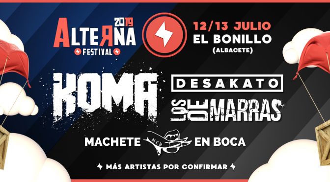 Primeros grupos confirmados para el Alterna Festival 2019